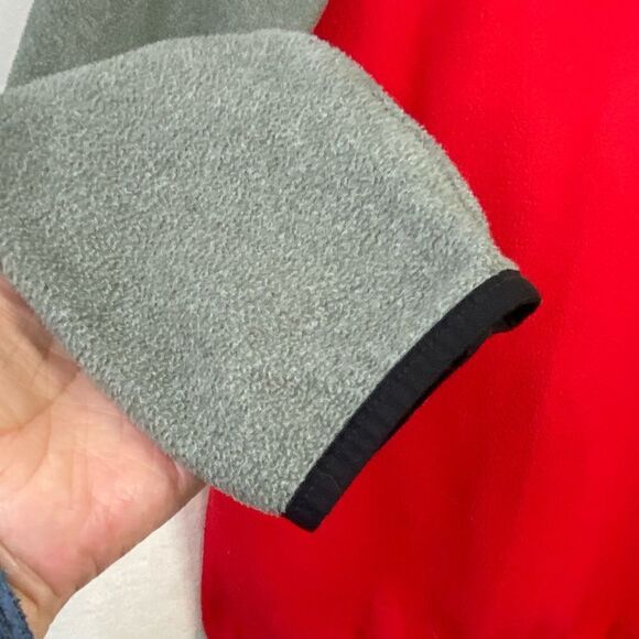 THE NORTH FACE 1/4 SNAP FRONT COLOR BLOCK FLEECE PULLOVER - Picture 4 of 6